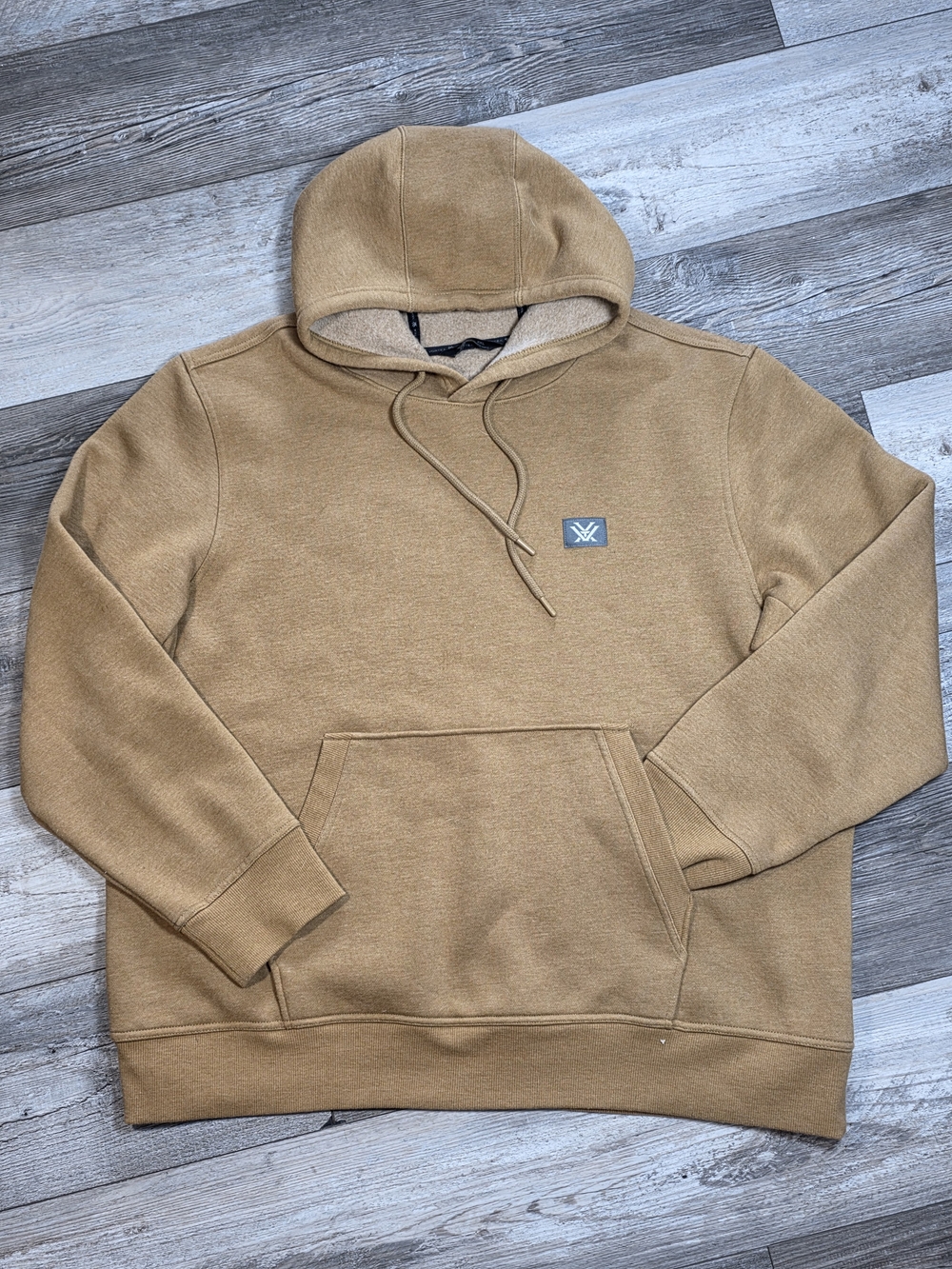 Vortex Men's Heavyweight Patch Logo Pullover Hoodie Sz 2XL